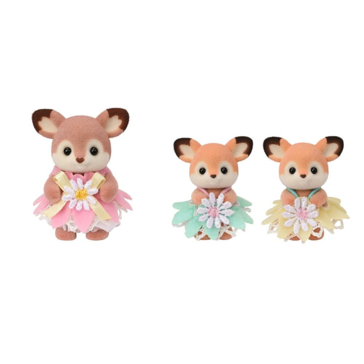 Sylvanian Families Jelínci na květinové houpačce
