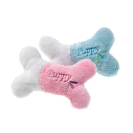Karlie Hračka plyšová pískací kost Puppy 13cm