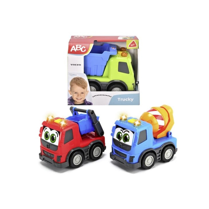ABC Volvo nákladní auto 13 cm, 3 druhy