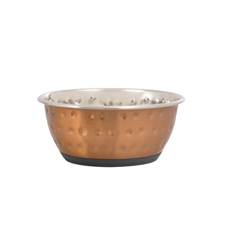Karlie Miska nerez DOTS měď 13cm 500ml