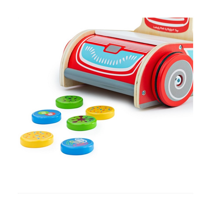 Bigjigs Toys Tyčový vysavač
