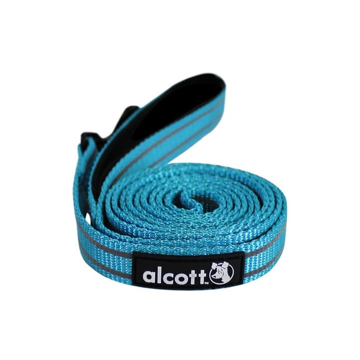 Alcott Reflexní vodítko pro psy modré velikost M