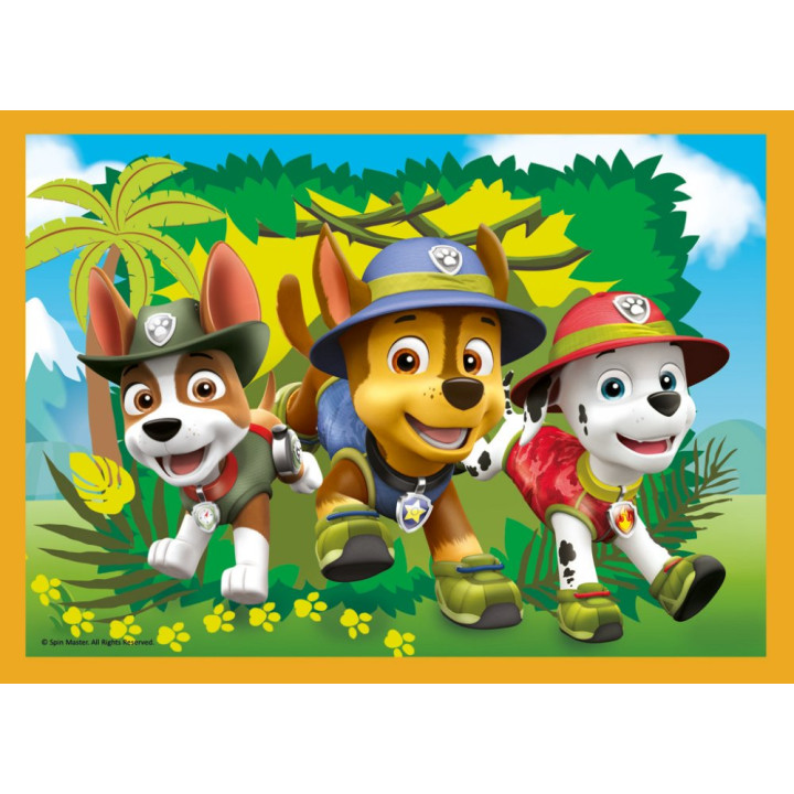 Puzzle 4v1 Tlapková patrola Paw Patrol