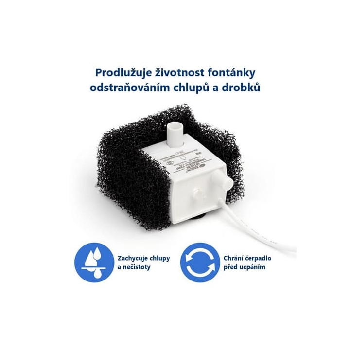 PetSafe® Náhradní pěnové filtry pro fontánky PetSafe® Viva™ 2ks