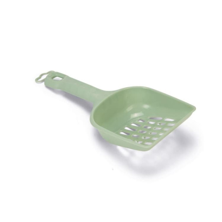 Beeztees Lopatka na čištění toalety plastová světle zelená 25cm