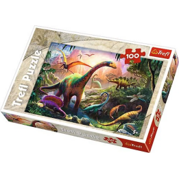 Trefl puzzle 100 - Dinosauři