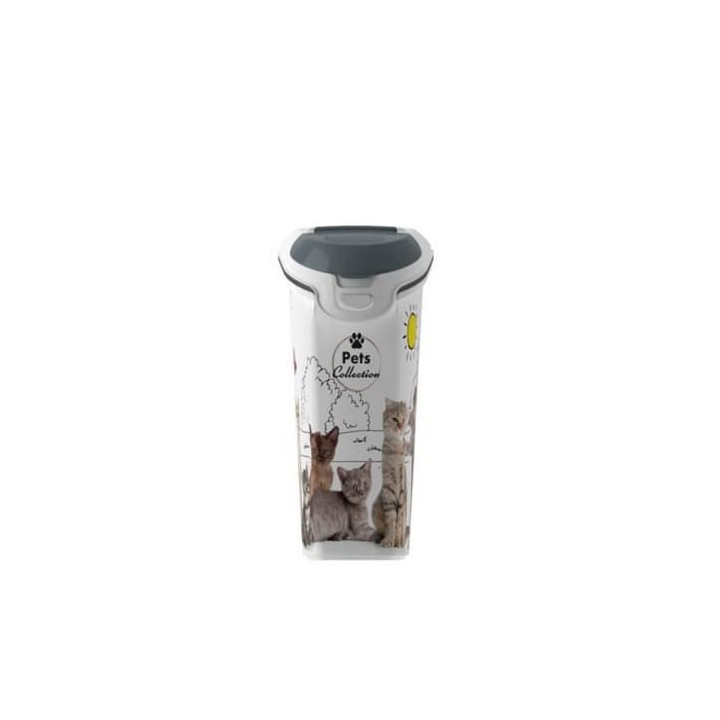 CURVER Kontejner na krmivo Vzor kočky 23l/10kg