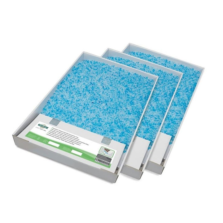 PetSafe® Náhradní podestýlka Blue Crystal do toalety ScoopFree, 3ks v balení