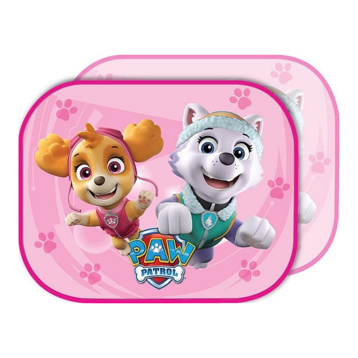Dětská sluneční clona PAW PATROL holky 44x35CM