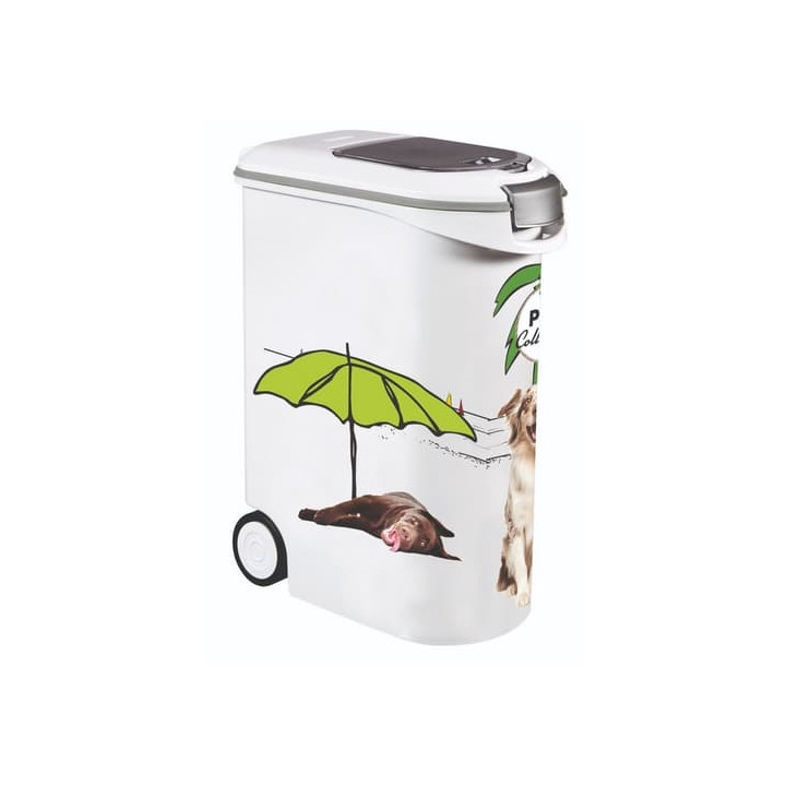 CURVER Kontejner na krmivo Vzor psi 54l/20kg