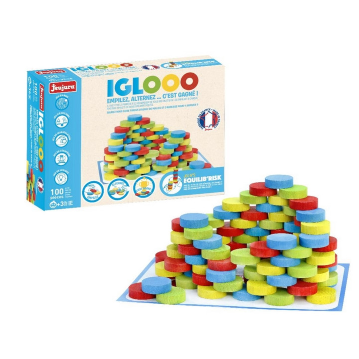 Jeujura IGLOOO 100 dílků