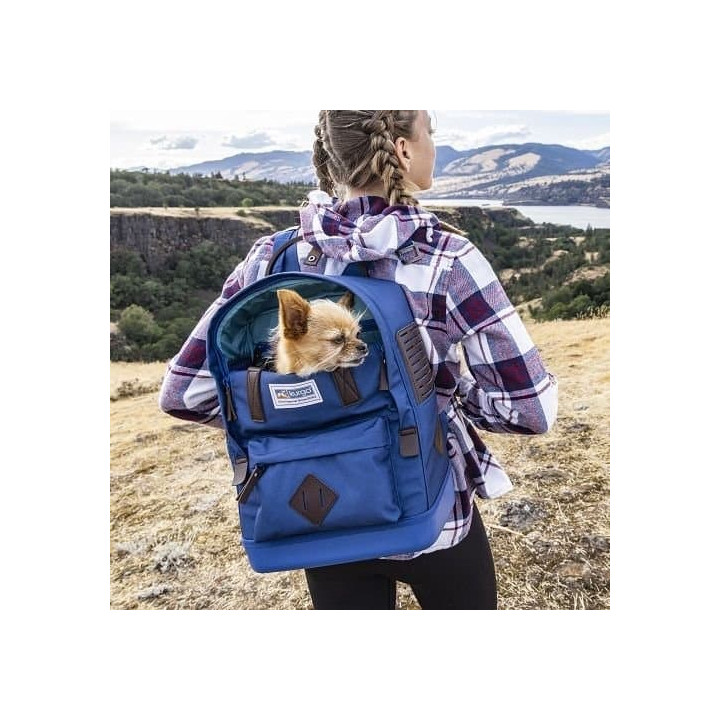 Kurgo® Nomad Carrier Batoh pro psa modrý
