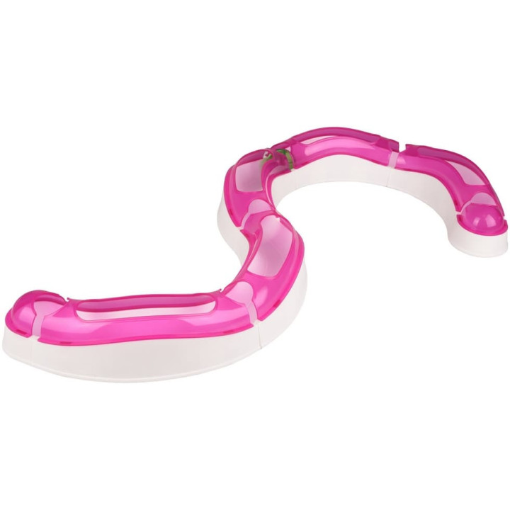 Flamingo Moggy Interaktivní hračka pro kočky Růžová/bílá
