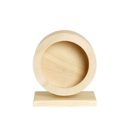 Karlie Dřevěné běhací kolo pro hlodavce, průměr 15cm