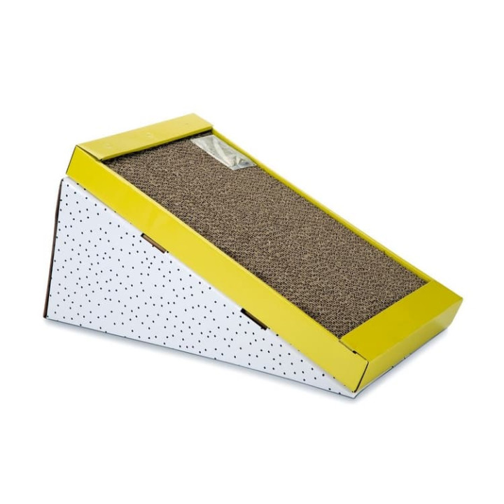 Beeztees Škrabadlo pro kočky kartonové HILL 47x26x25cm
