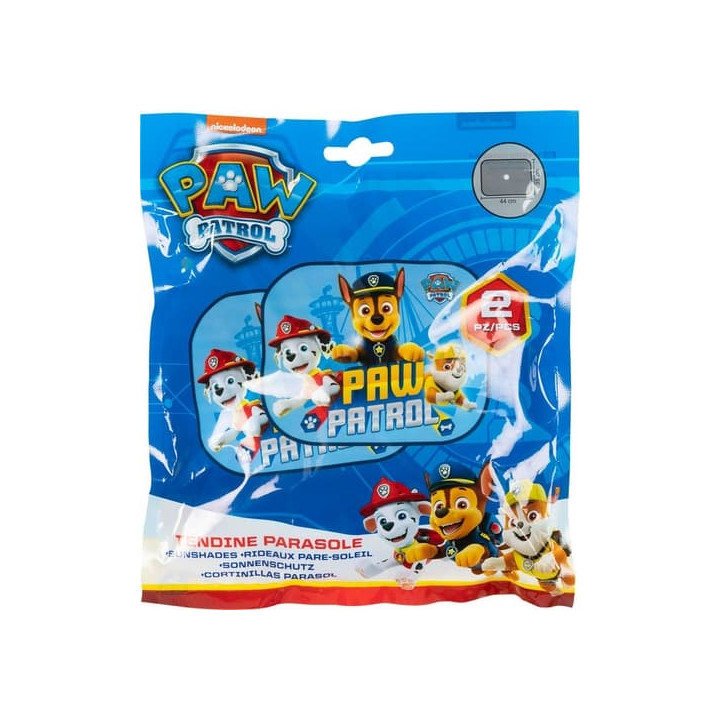 Dětská sluneční clona PAW PATROL kluci 44x35CM