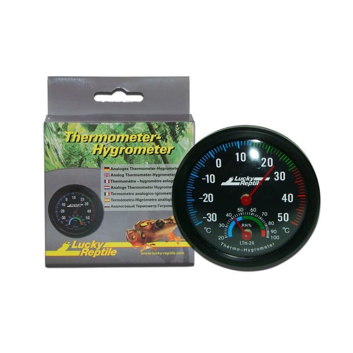 Lucky Reptile Thermometer & Hygrometer Teploměr s vlhkoměrem ? 7 cm