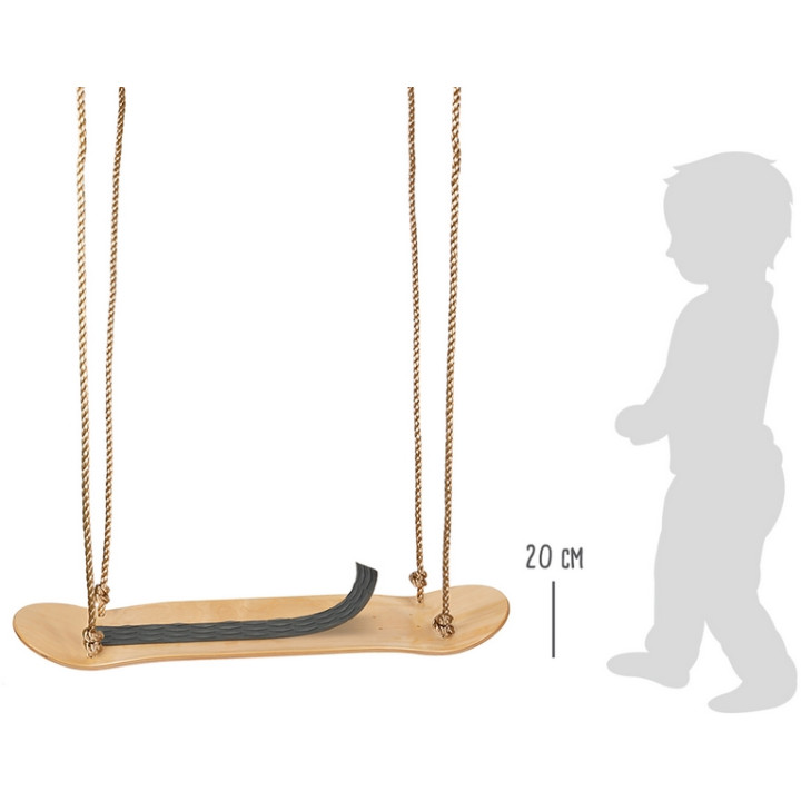 Small Foot Dřevěná houpačka Skateboard