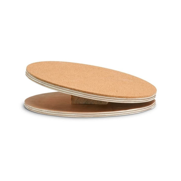 Karlie dřevěný cvičící disk s korkem pro hlodavce, průměr 25cm