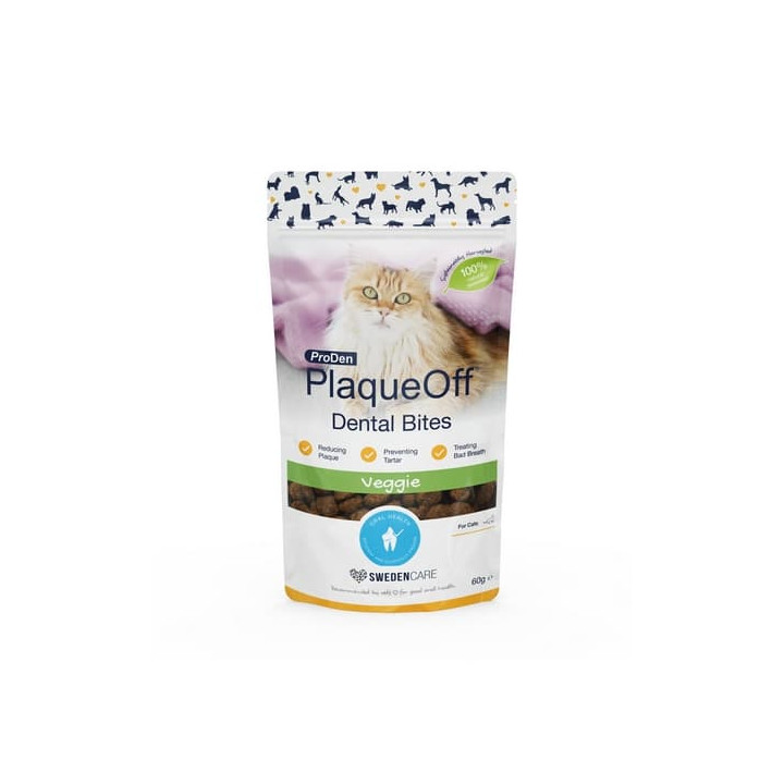 ProDen PlaqueOff® Dental Bites Cat 60g