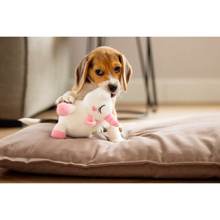 Beeztees Hračka pro psy jednorožec OWEN 18cm
