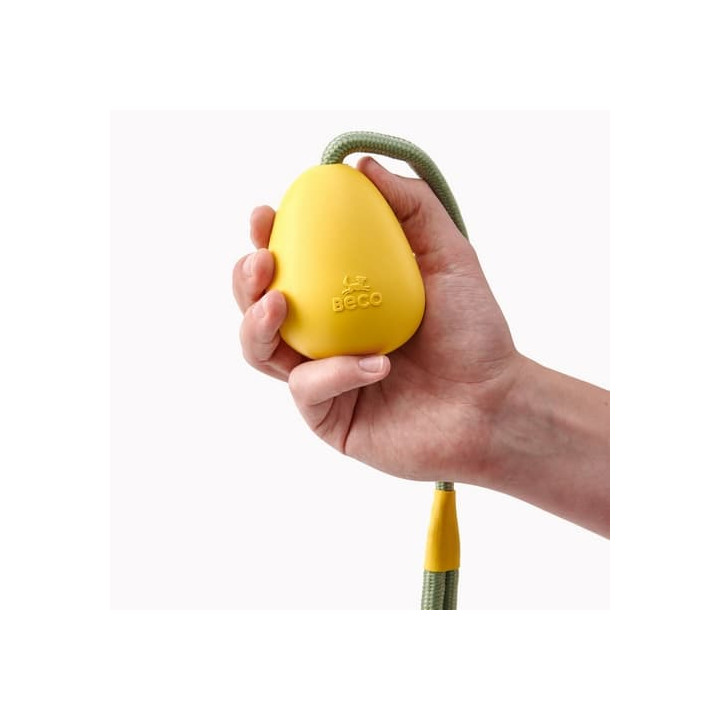 Beco Slinger Pebble Hračka pro psy žlutá 49cm