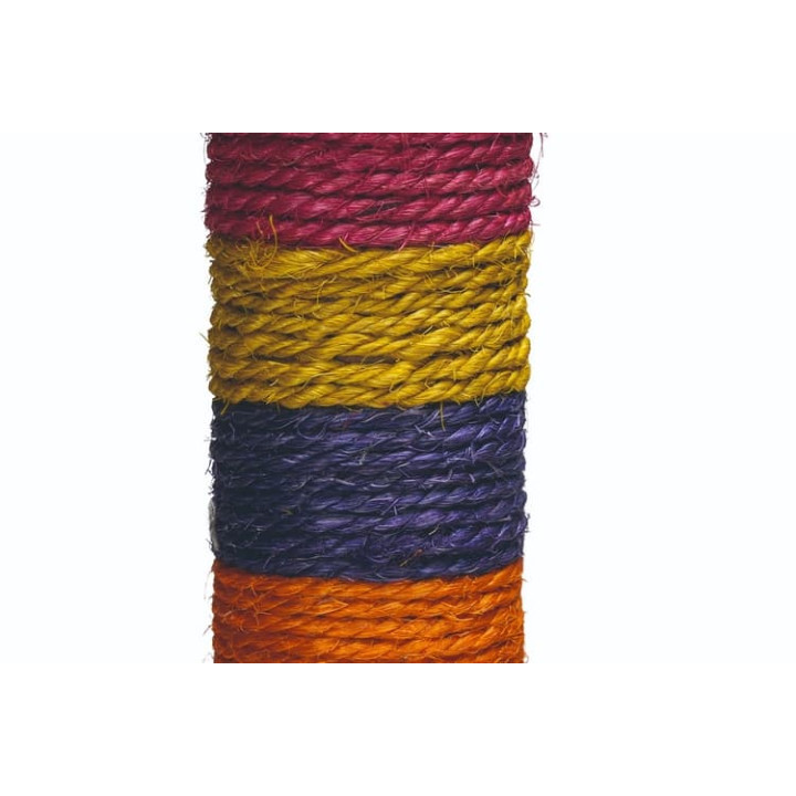 Beeztees Škrabadlo Anja duhové 30x30x45cm