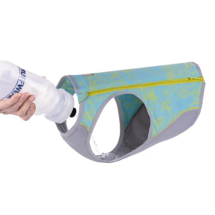 RUFFWEAR Swamp Cooler Zip™ Chladící vesta pro psy Blue Mist M
