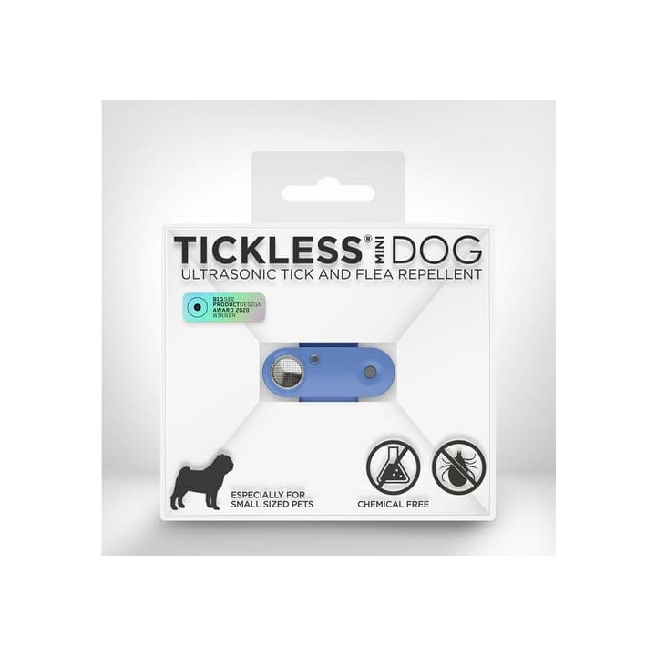 TICKLESS Mini dog Nabíjecí ultrazvukový odpuzovač klíšťat a blech Greek blue