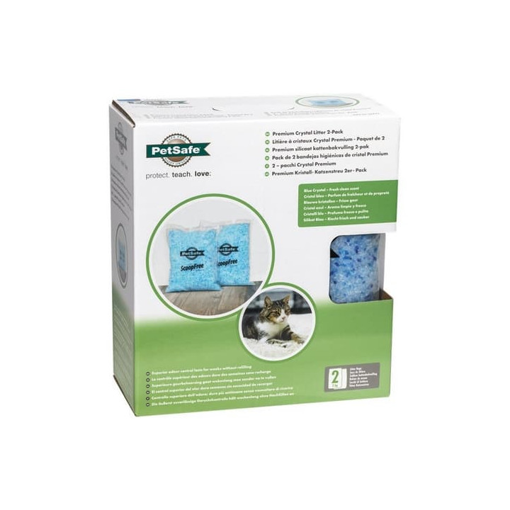 PetSafe® Premium Crystal Stelivo pro kočky 2ks