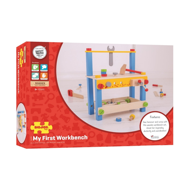 Bigjigs Toys Můj první pracovní stůl