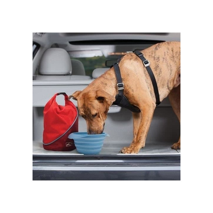 Kurgo® Cestovní vak na granule Kibble Carrier červený