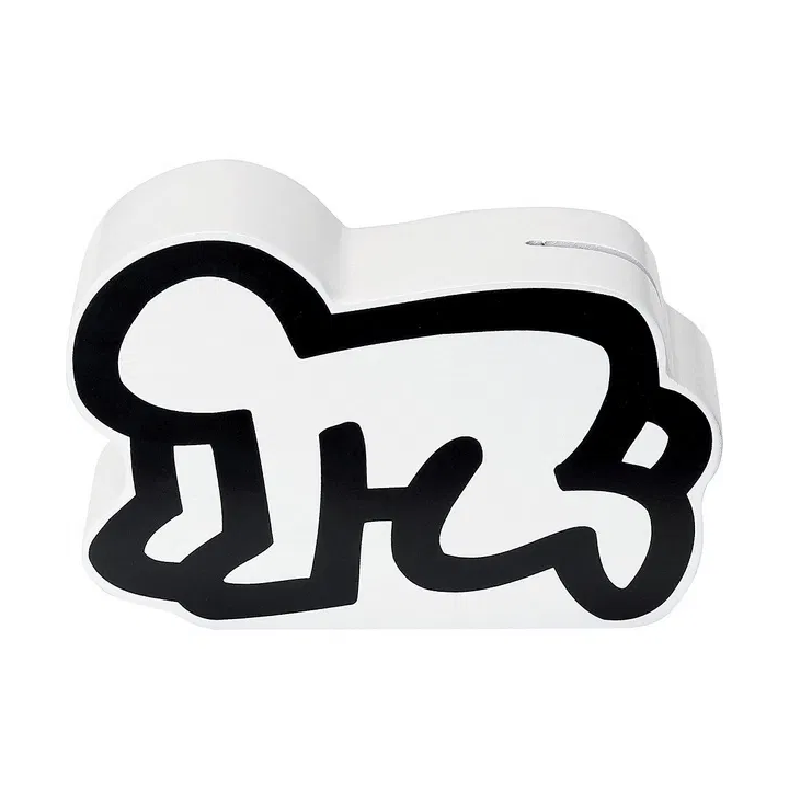 Vilac Dřevěná pokladnička Keith Haring