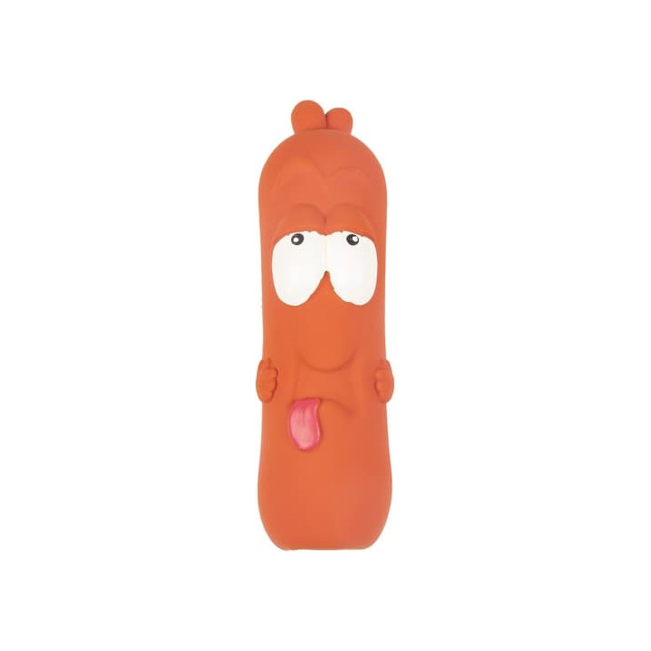 Flamingo Hračka pro psy latexová Párek 20cm