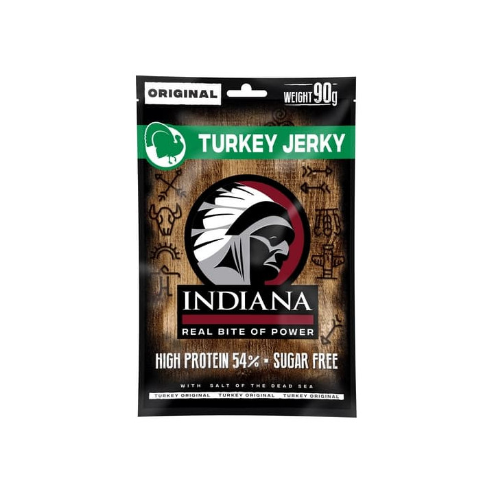 INDIANA Jerky krůtí Original ZIP 90g