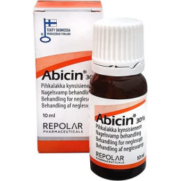 REPOLAR Abicin® 30% pryskyřicový lak proti plísňovým infekcím nehtů 10ml