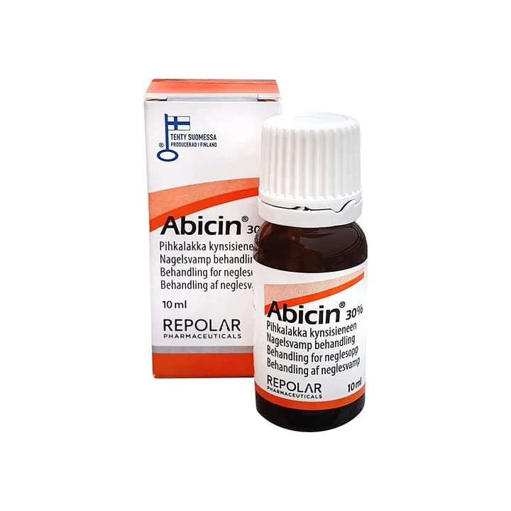 REPOLAR Abicin® 30% pryskyřicový lak proti plísňovým infekcím nehtů 10ml