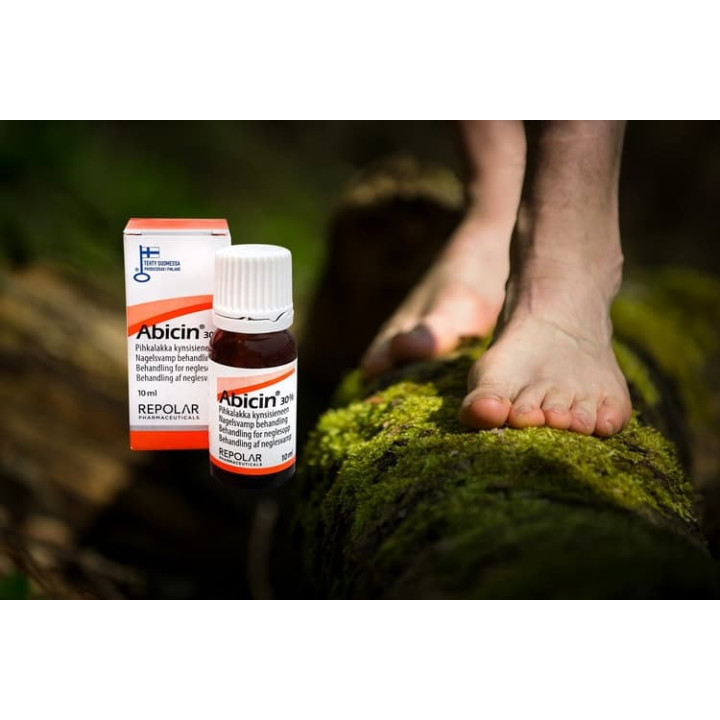 REPOLAR Abicin® 30% pryskyřicový lak proti plísňovým infekcím nehtů 10ml