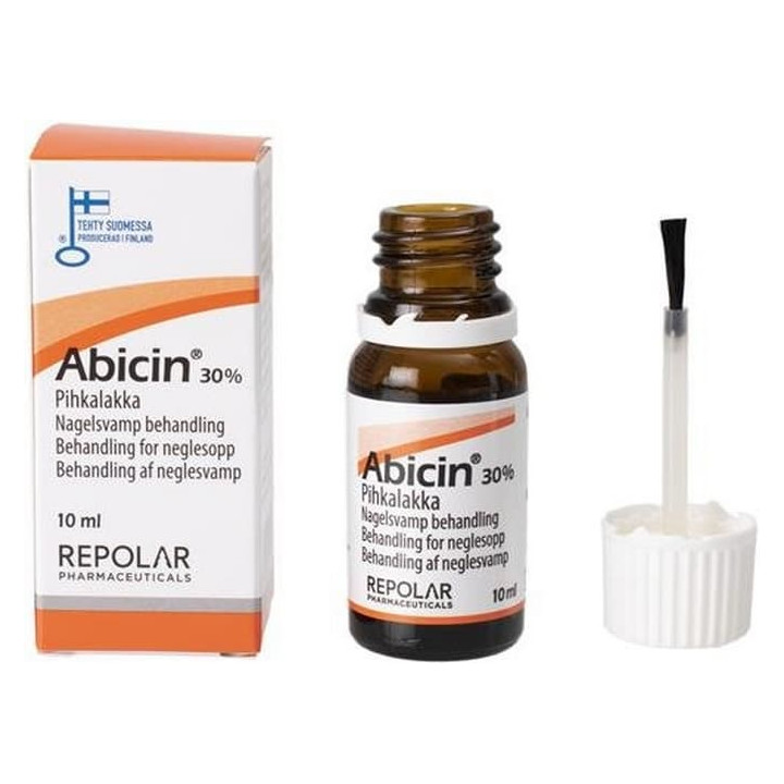 REPOLAR Abicin® 30% pryskyřicový lak proti plísňovým infekcím nehtů 10ml