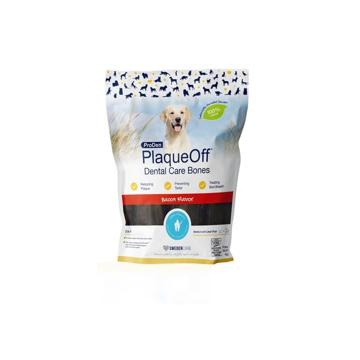 ProDen PlaqueOff® Dental Bones slaninové 482g