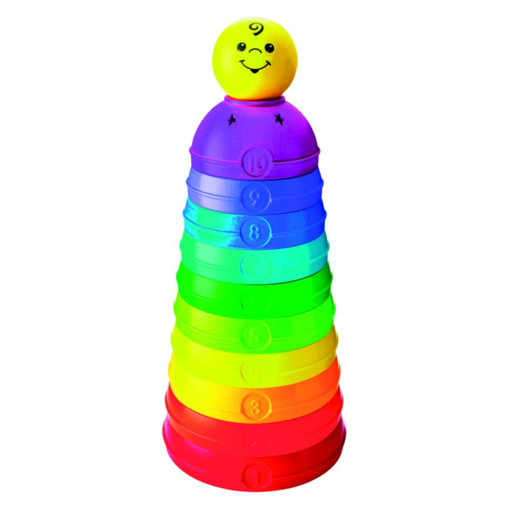 Fisher Price Aktivní skládačka s rolničkou