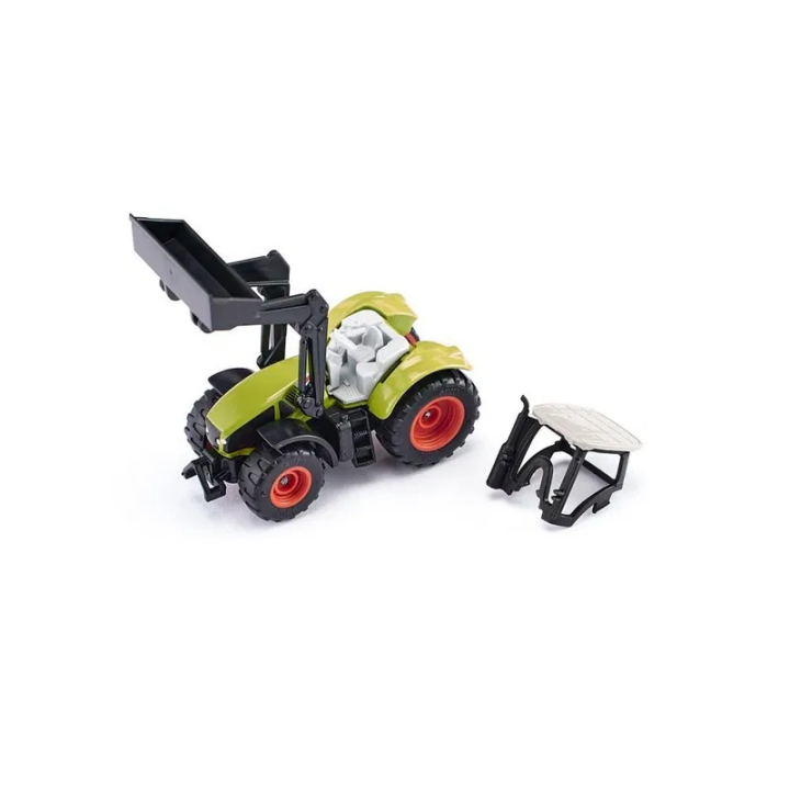 SIKU Blister 1392 - traktor Claas Axion s předním nakladačem