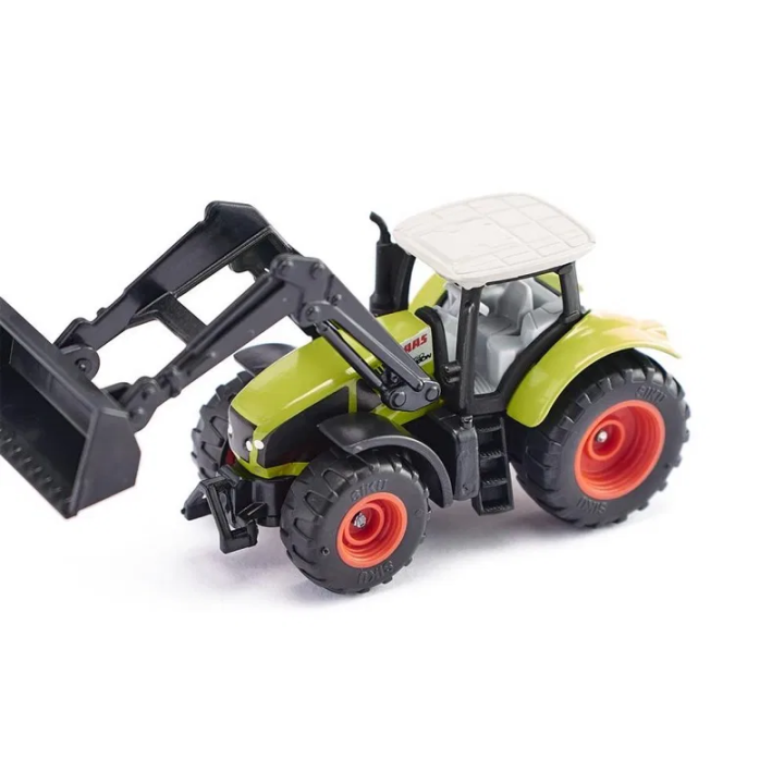 SIKU Blister 1392 - traktor Claas Axion s předním nakladačem