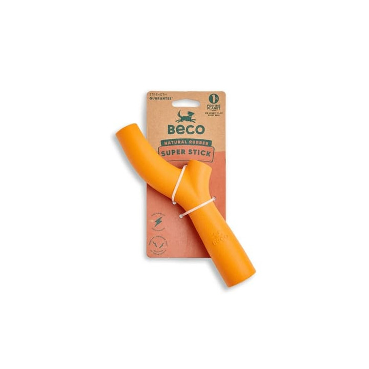 Beco Super Stick Hračka pro psy oranžová 22cm
