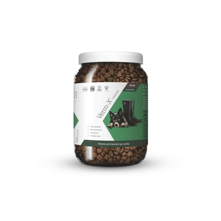 Verm-X Přírodní granule proti střevním parazitům pro psy 650g