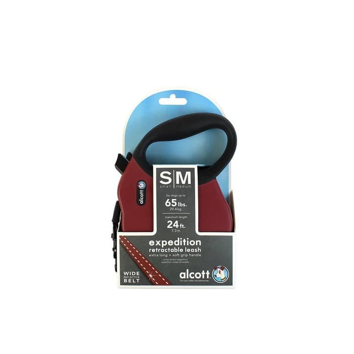 Alcott Vodítko Expedition červené velikost S/M