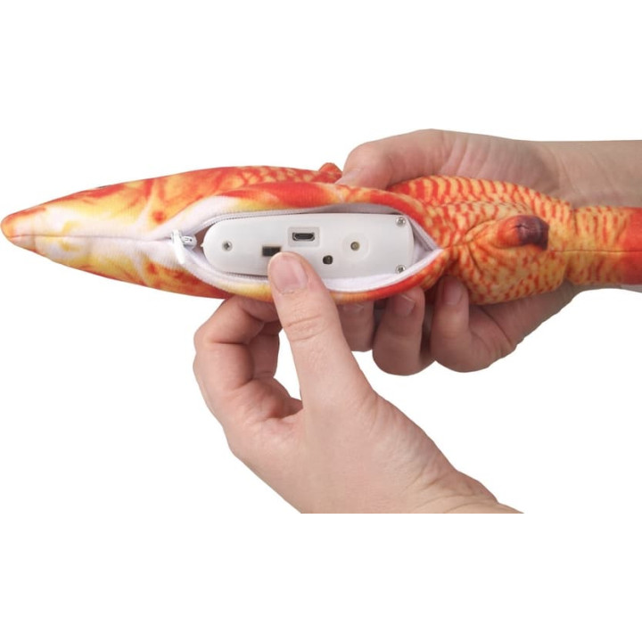 Flamingo Flounder Elektronická hračka pro kočky Ryba Oranžová 30cm