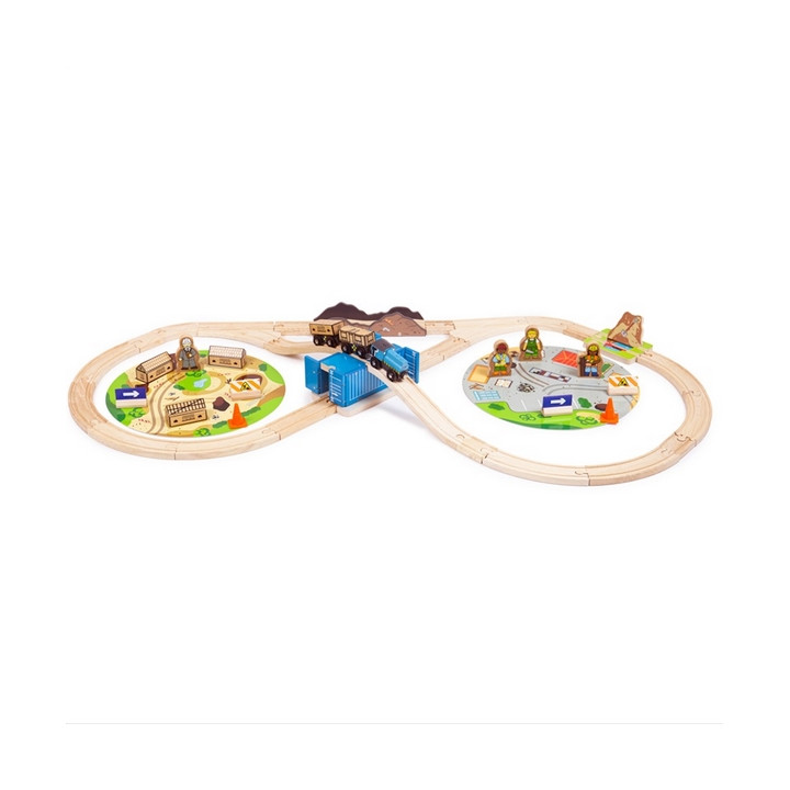 Bigjigs Rail Vláčkodráha Stavba