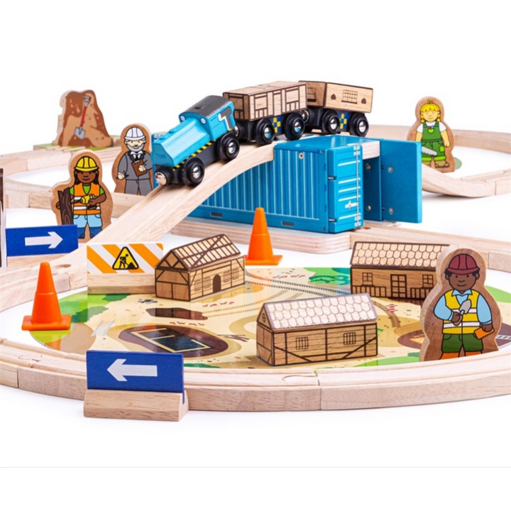 Bigjigs Rail Vláčkodráha Stavba
