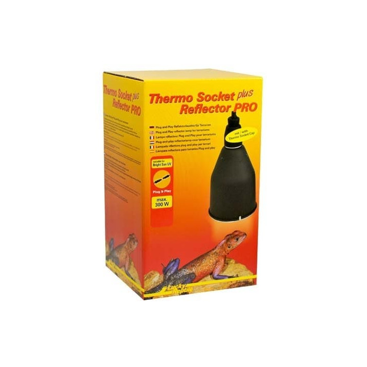 Lucky Reptile Thermo Socket plus Reflector "Plug and Play" Velký s konektorem V.25 x ?14 cm